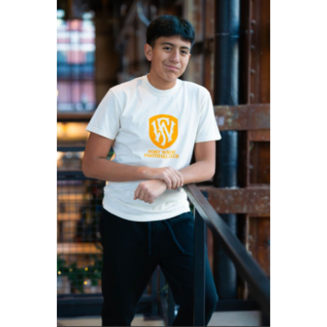 Cream Crest Comfort Tee