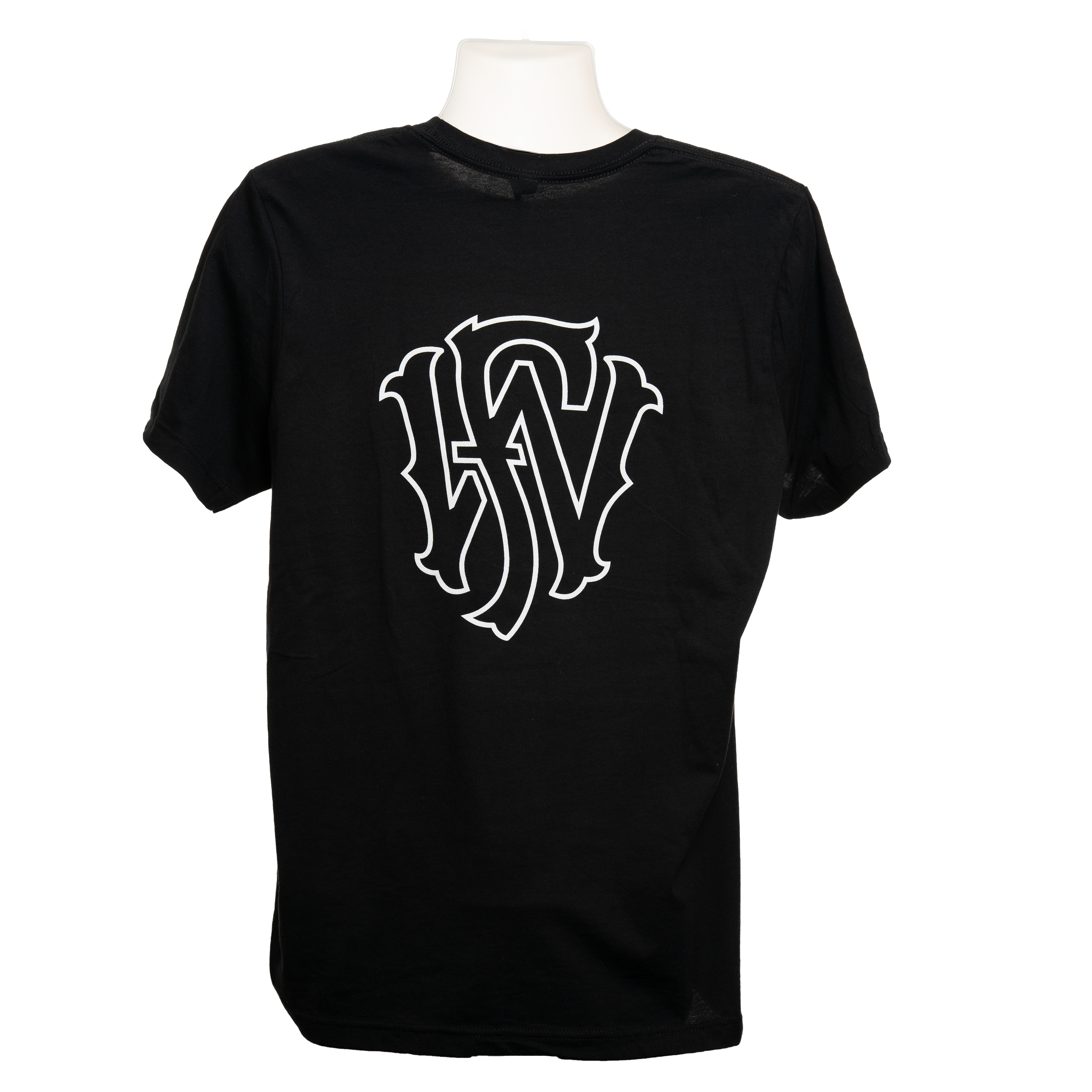 Bold Black Monogram Tee