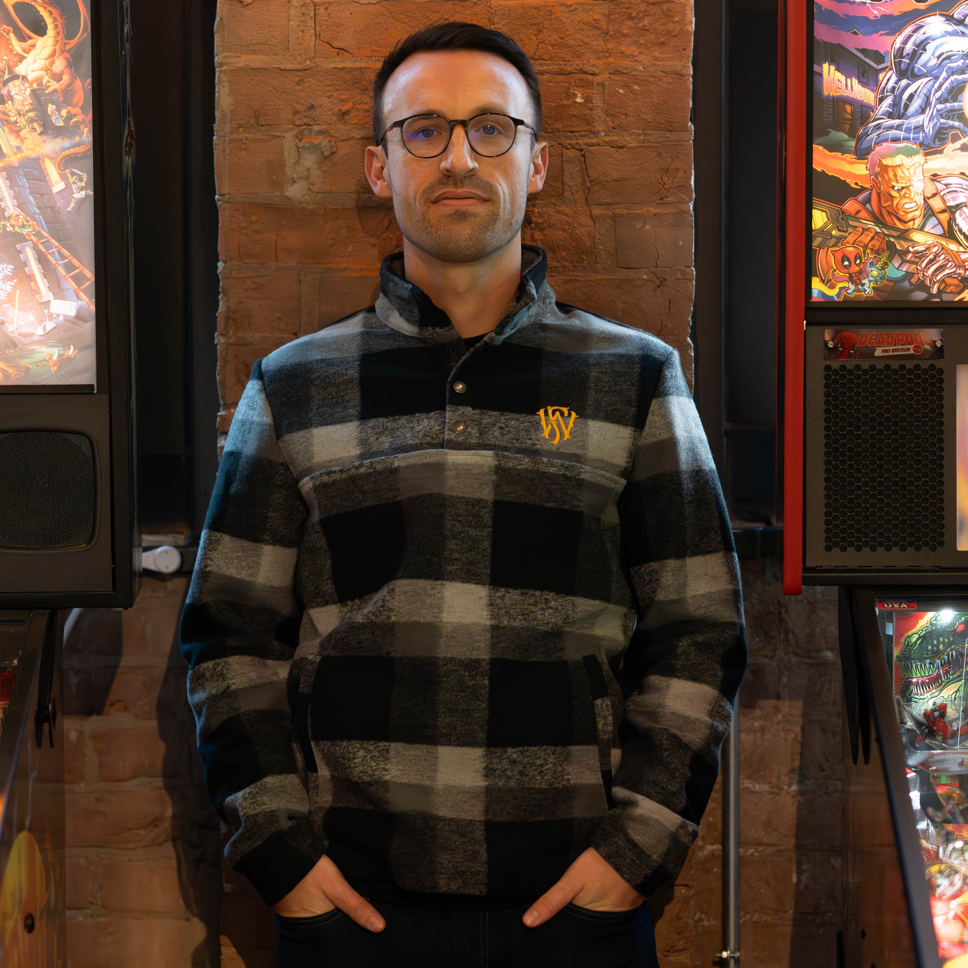 Sherpa Plaid Pullover