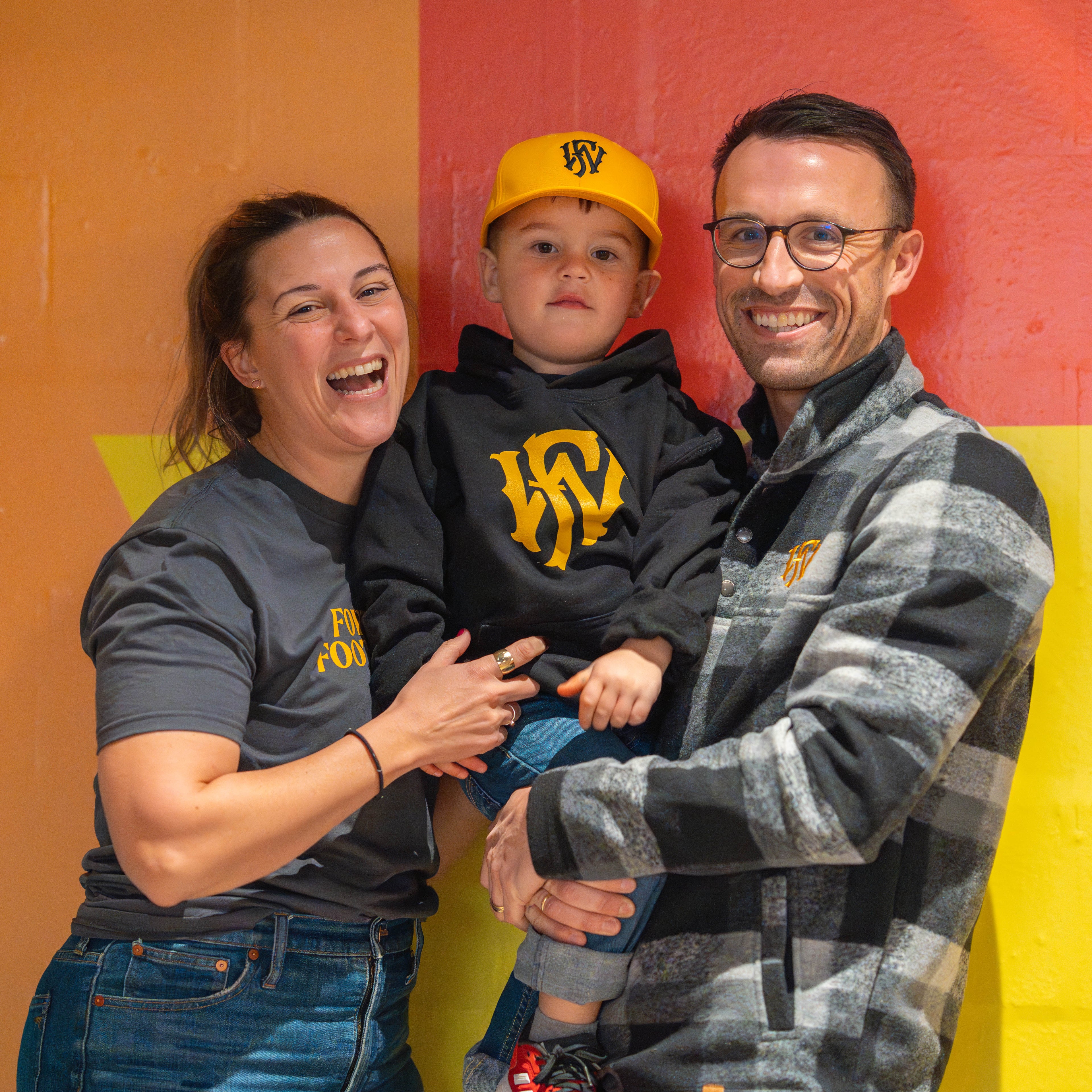 Youth Gold Monogram Hat