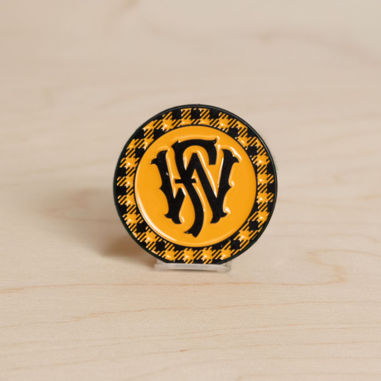 Houndstooth Lapel Pin