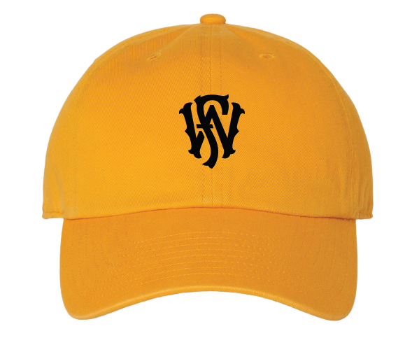 Gold Monogram Dad Hat