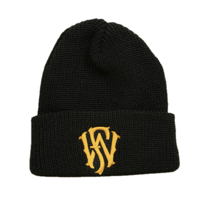 Ribbed Knit Monogram Beanie *Limited Inventory*