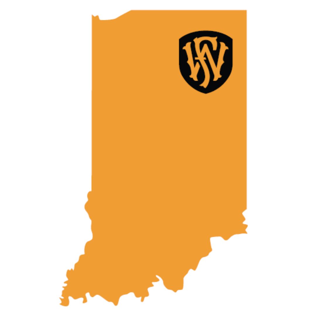 Indiana Home Sticker