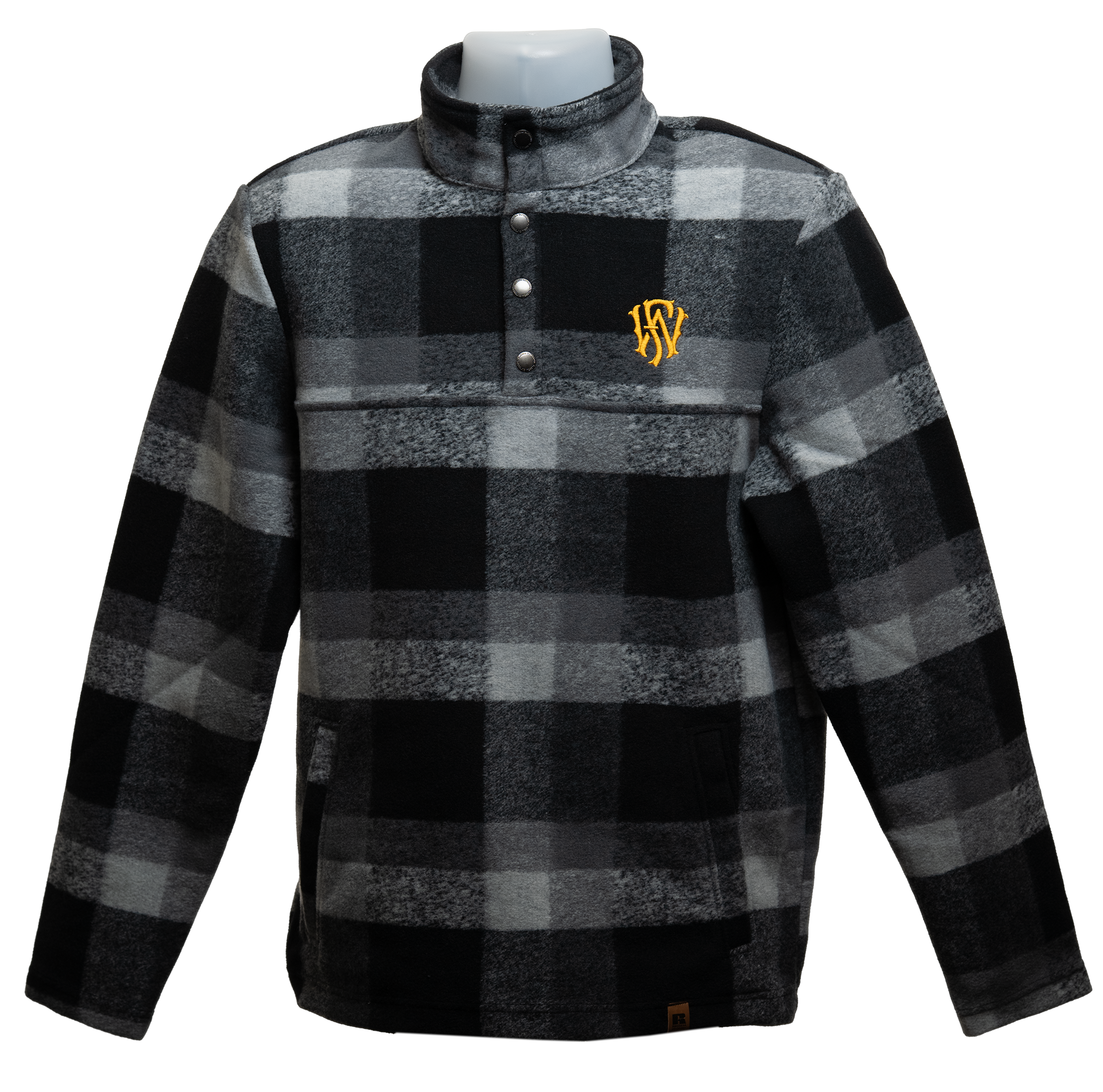 Sherpa Plaid Pullover