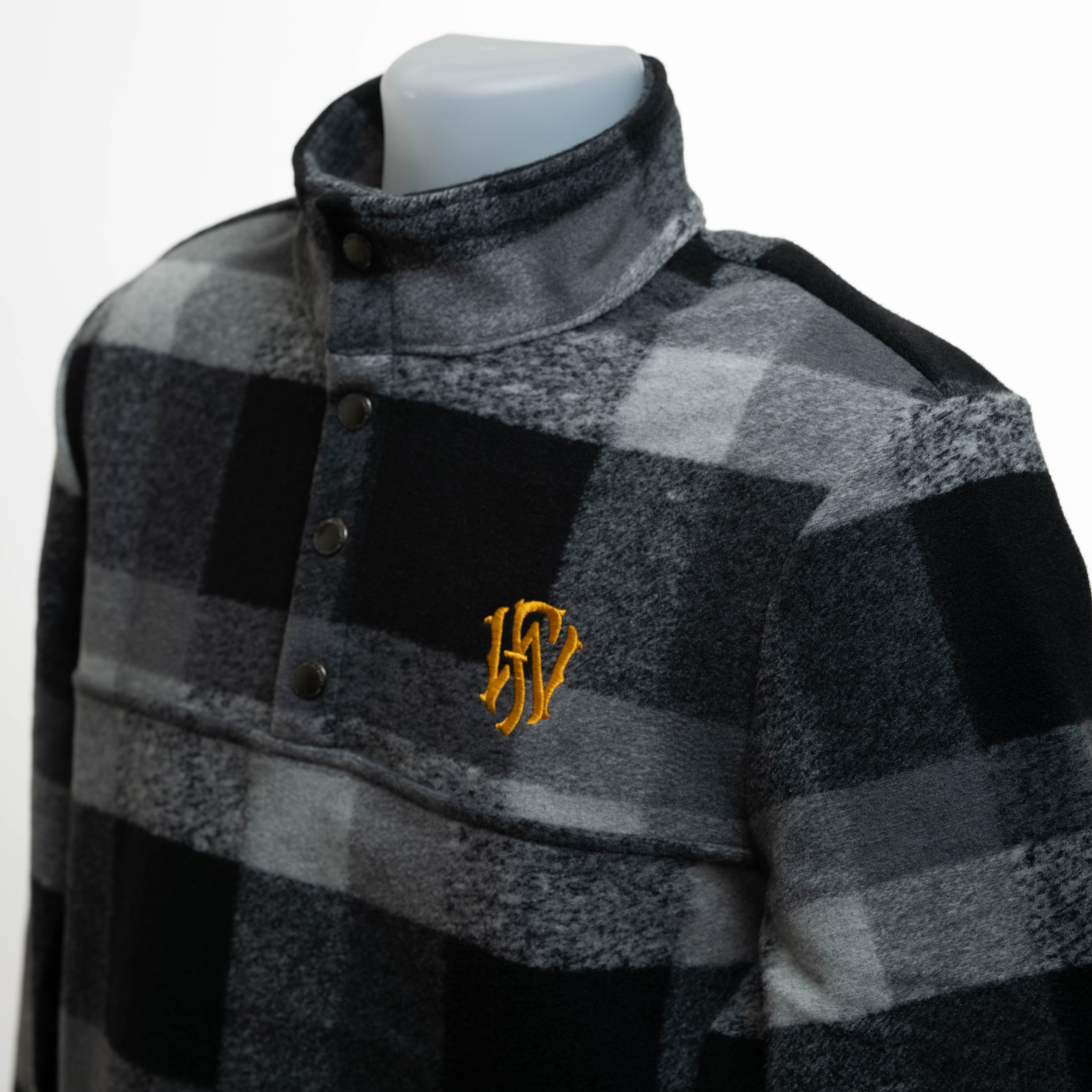Sherpa Plaid Pullover