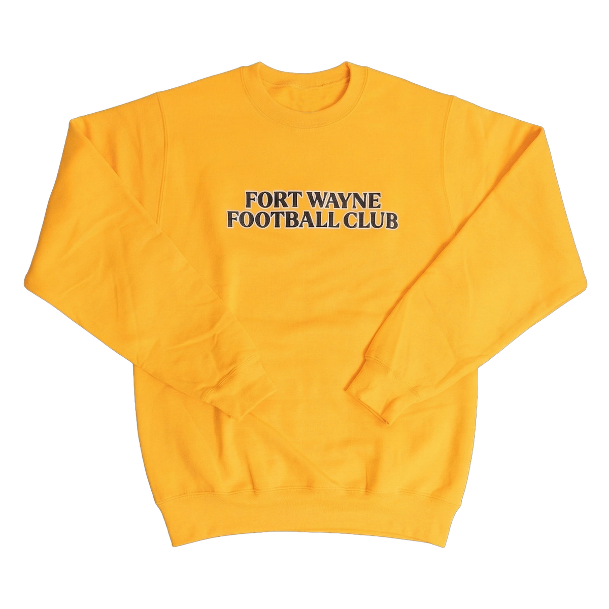 Autumn Gold Embroidered Crewneck