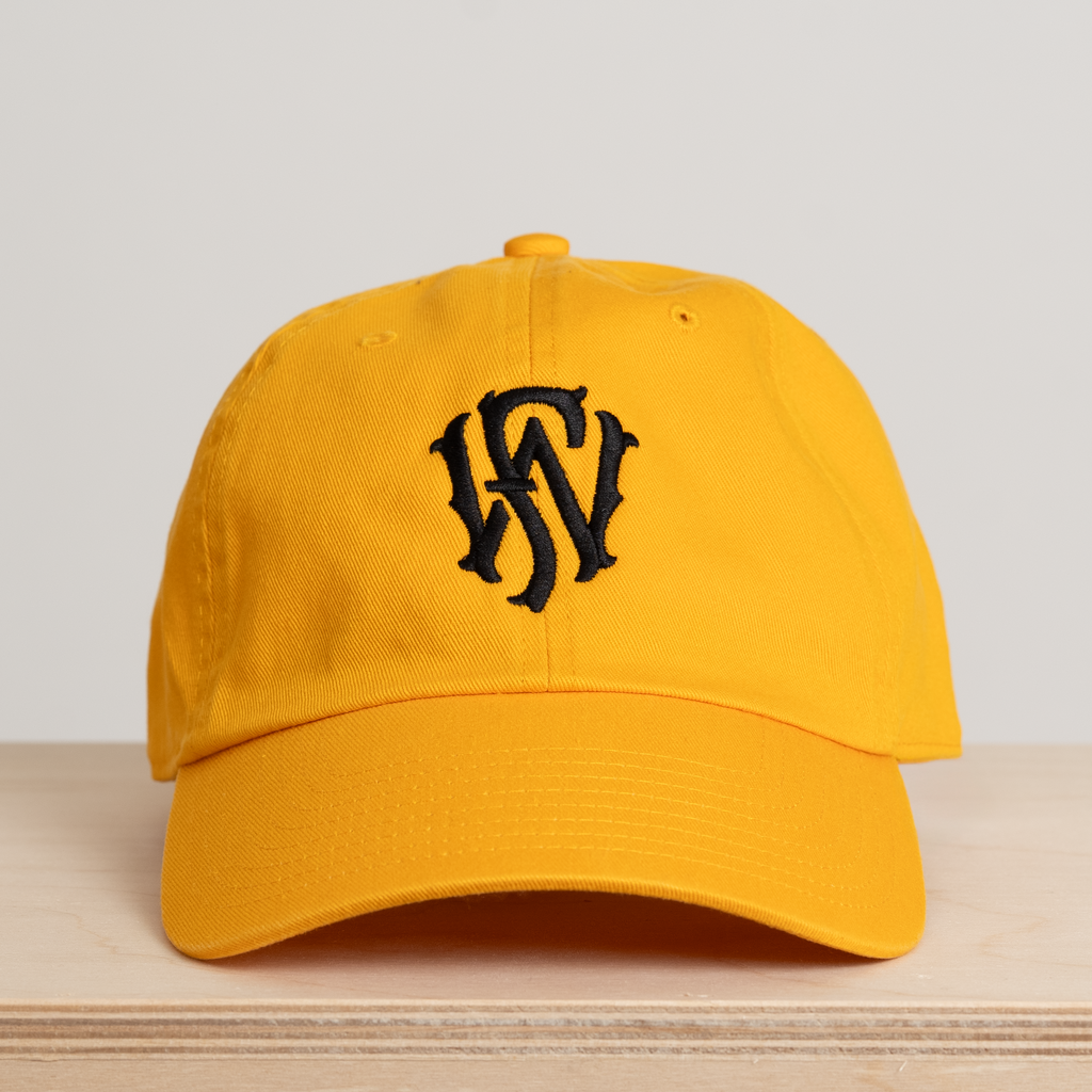 Gold Monogram Dad Hat