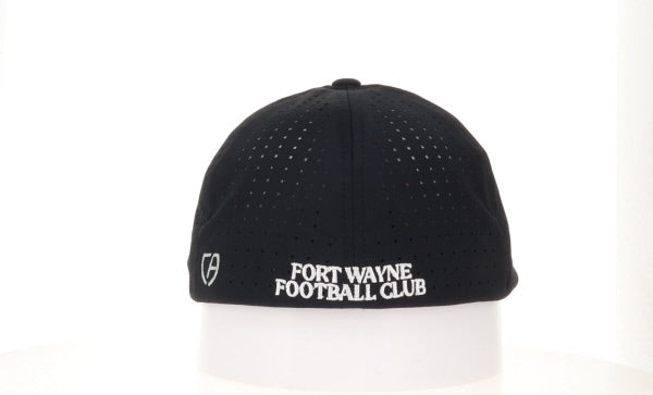 FLexFit White and Black Hat